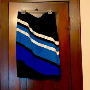 Jewel-tones Lane Bryant pencil skirt